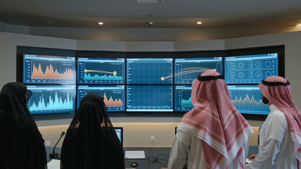 تصور لغرفة تنسيق تتابع قرارًا ميدانيًا